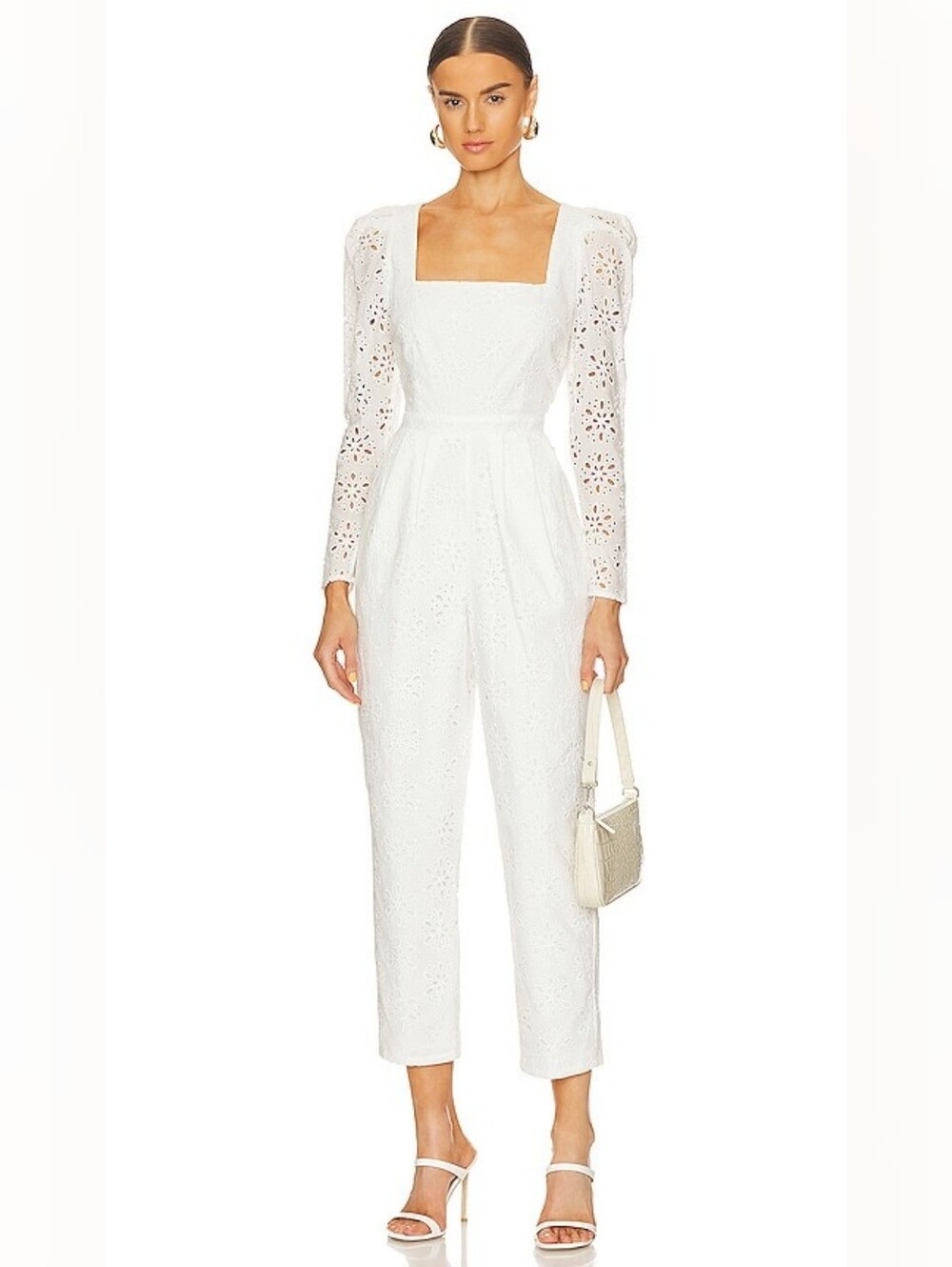 Shauna Jumpsuit in Monterey Cotton Eyelet Yumi Kim NEW IN PACKAGE
